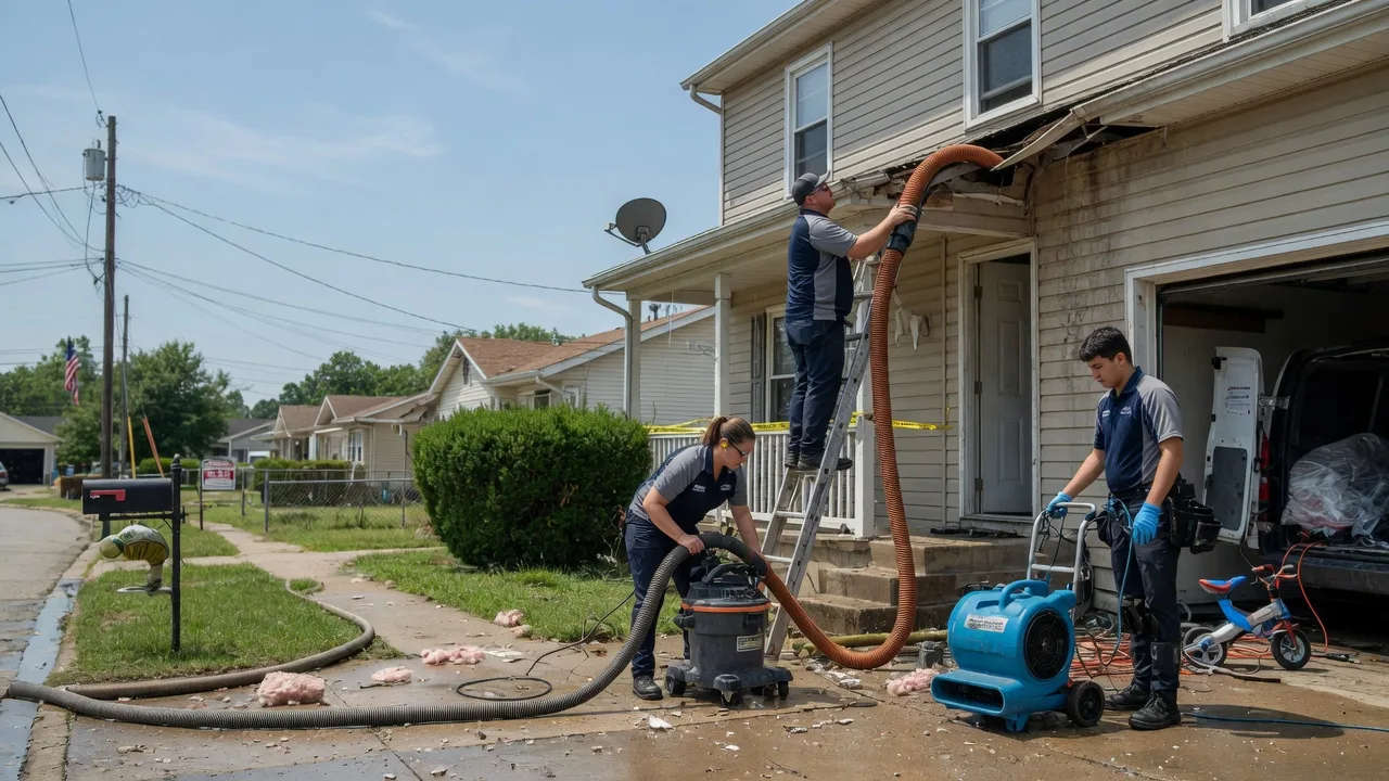 Water Damage Restoration in Bentley, KS near me